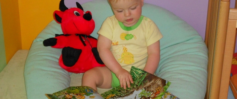 Minisérie zajímavých typů a nápadů. Jak zabavit dítě „ležmo“ -  I. část