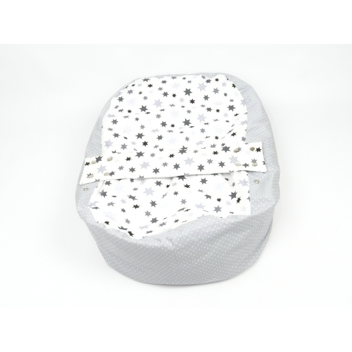 Pelíšek pro miminka, kojenecký relaxační polštář STARS 1