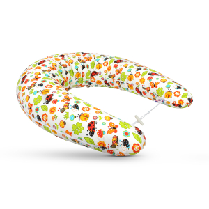 Kojicí polštář Maxi BERUŠKA oranžová 100% bavlna