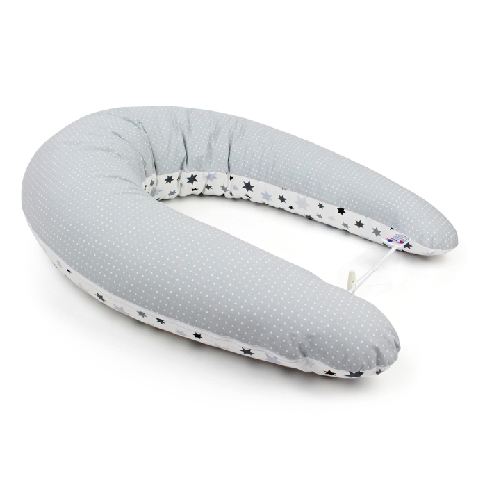 Těhotenský a kojicí polštář Stars, 100% bavlna