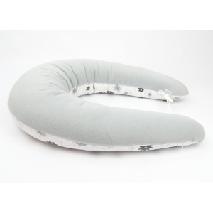 Kojicí polštář Standard LOUKA šedá, colormix 1