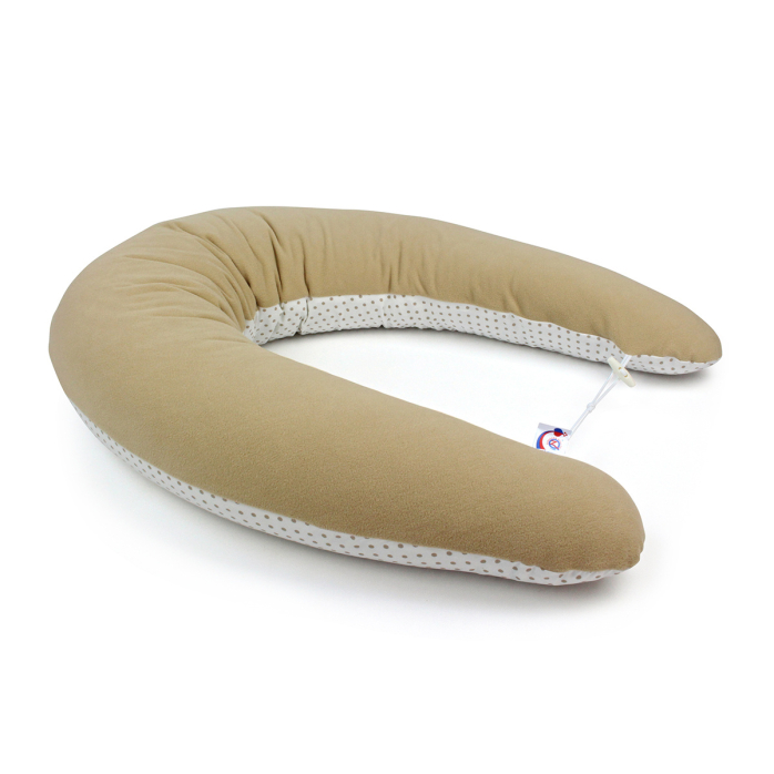 Kojicí polštář příjemný béžový fleece