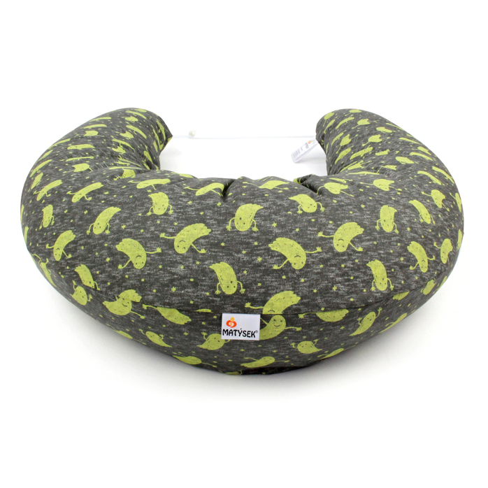 Kvalitní kojicí polštář dezén s duchy